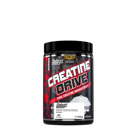 Creatina Nutrex Creatine Drive 300 Gr Fitness Nutrition