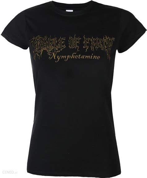 T Shirt Damski CRADLE OF FILTH NYMPH LOGO PLASTIC HEAD