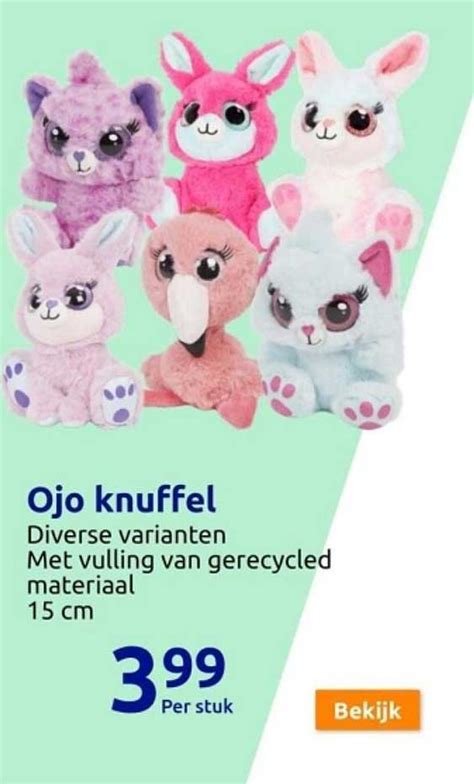 Ojo Knuffel Aanbieding Bij Action Folders Nl