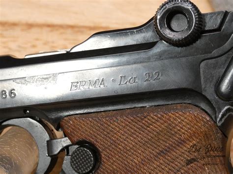 Erma Werke La Lr Mfg Mini Luger P W Og Box