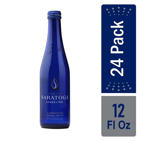 Saratoga Sparkling Spring Water 12 Oz