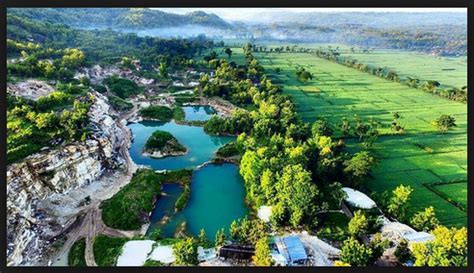 Lokasi Dan Rute Menuju Telaga Biru Semin Yang Mempesona Mlipir Ga