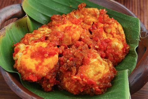 Resep Telur Ceplok Balado Padang Cara Bikinnya Mudah