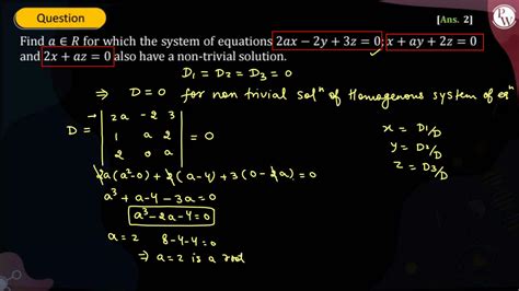 Solution Matrices Determinants Class Notes Studypool