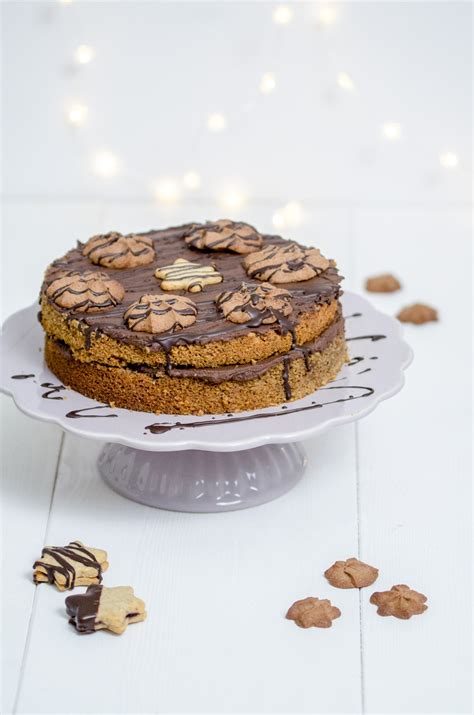 Earl Grey Torte Mit Lebkuchen Schoko Creme Baking Barbarine