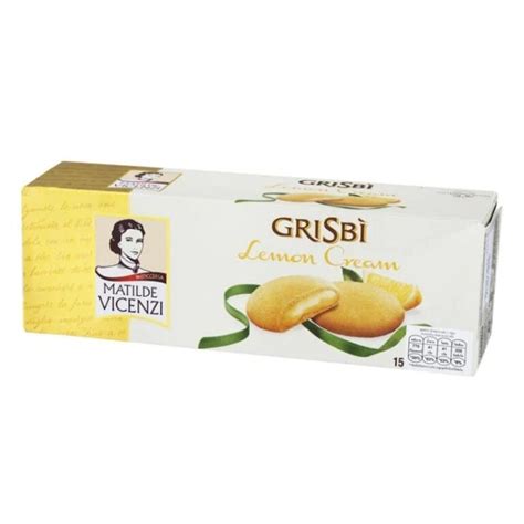 Matilde Vicenzi Grisbi Lemon Cream Gm Black Vanilla Gourmet