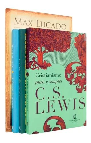 Combo Cs Lewis E Max Lucado 4 Livros Edição Pocket MercadoLivre