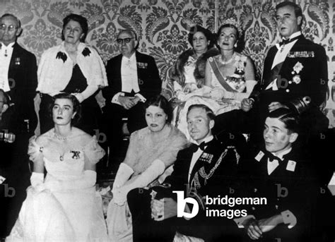 Image of Mountbatten family on January 10, 1939 : Lady Edwina Mountbatten