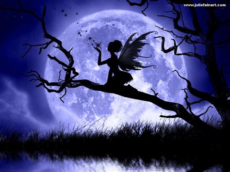 Fairy Silhouette Painting At Explore Collection Of
