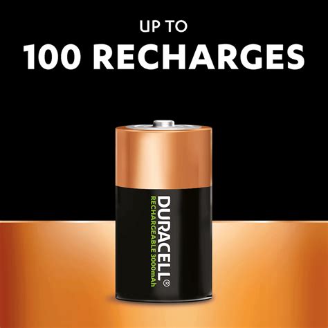 Rechargeable D Batteries - Duracell Ultra Batteries