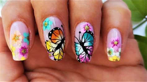 Dise Os De U As Con Mariposas Hermosasdecoraciones Lo Mejor De