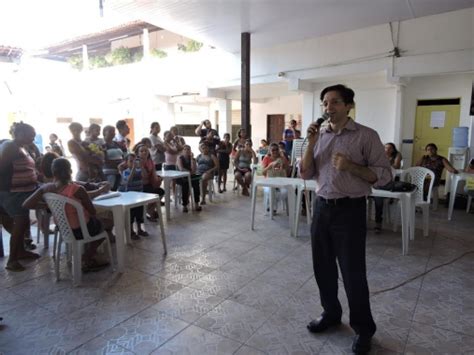 Promotor De Educa O Realiza Palestra Na Escola Nossa Senhora Dos