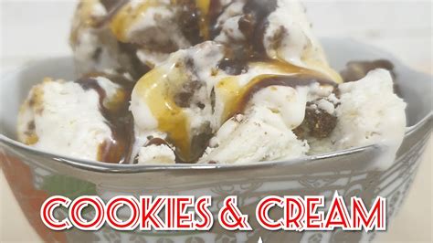 Cookies And Cream Oreo Ice Cream 3 Ingredient Easy And Quick Ice Cream Youtube