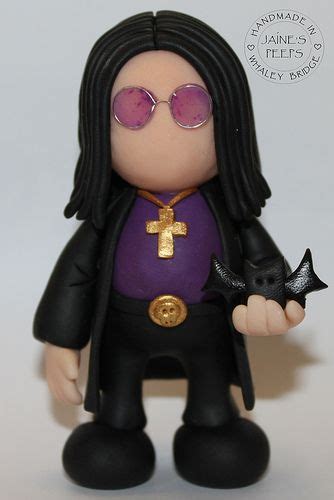 Ozzy Osbourne Black Sabbath Cake Topper