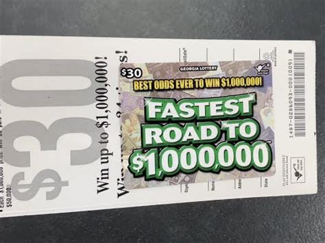 SCRATCH OFF WINNERS FASTEST ROAD TO ONE MILLION YouTube