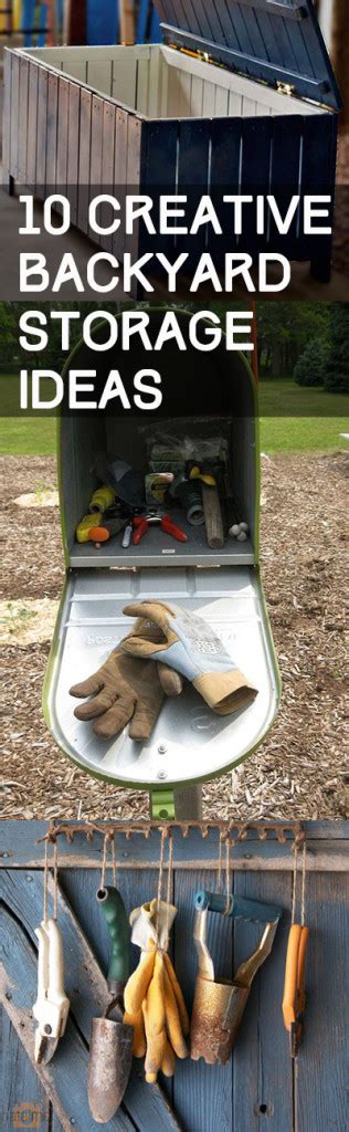 10 Creative Backyard Storage Ideas ~ Bless My Weeds