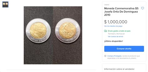 Estas son 3 monedas que se venden en un millón de pesos Revisa tu