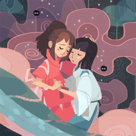 Chihiro And Haku Studio Ghibli Fan Art Fanpop