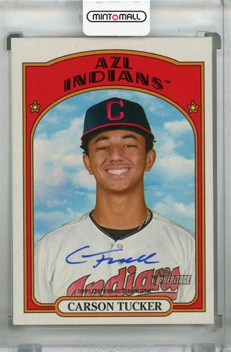 ミントモール MINT 浦和店 2021 Topps Heritage Minor League AZL Indians Carson