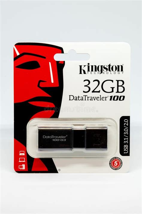 Pendrive Kingston Data Traveler 100 G3 32gb With Usb 31 Editorial