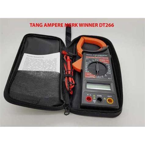 Jual Tang Ampere Dt Merk Winner Clamp Meter Di Seller Indomegamall