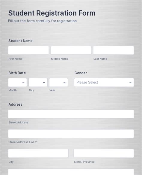 Conference Online Registration Form Template Jotform