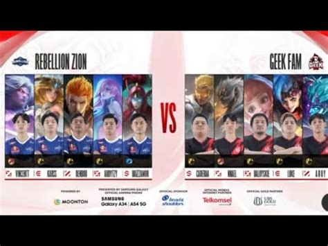 RBL Vs GEEK MATCH 3 MPL ID S12 Mobile Legend YouTube