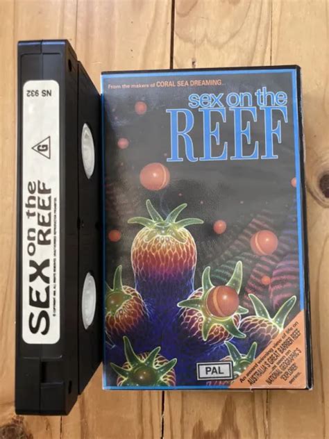 Rare Vhs Video Tape Sex On The Reef Big Ex Rental 1993 Great Barrier