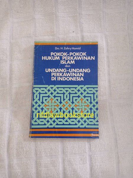 Jual Buku Asli Pokok Pokok Hukum Perkawinan Islam Dan Undang Undang