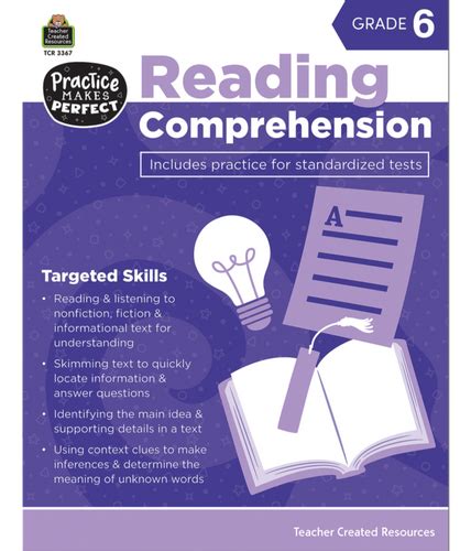 Practice Makes Perfect Reading Comprehension Grade 6 Mysite