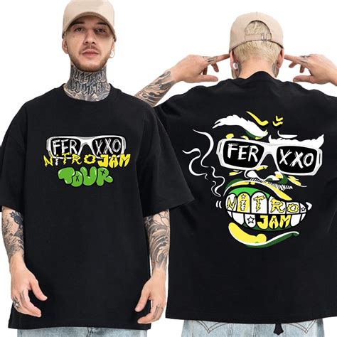 Feid Ferxxo T Shirt Rapper Tshirts Short Sleeve Top Hiphop T Shirts