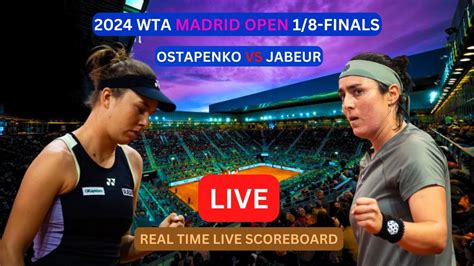 Jelena Ostapenko Vs Ons Jabeur Live Score Update Today Women S Tennis