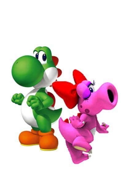 Yoshi And Birdo Birdo Alice In Wonderland Artwork Yoshi