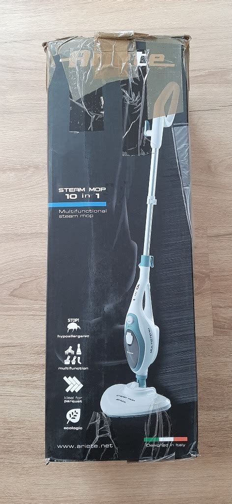 MOP PAROWY ARIETE 4164 1500W BIAŁO-NIEBIESKI | Miłkowice | Kup teraz na ...