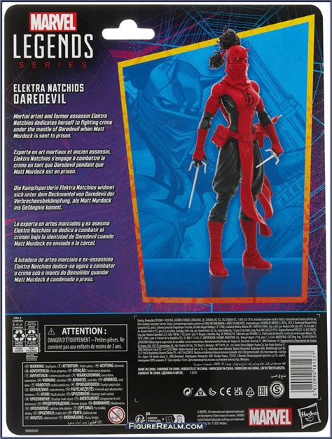 Elektra Natchios Daredevil Marvel Legends Vintage Spider Man