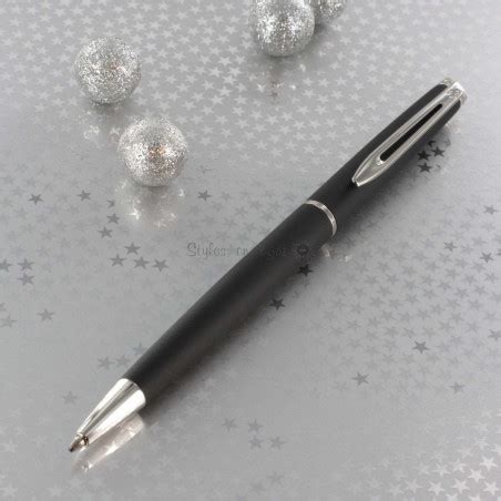 Stylo Bille WATERMAN Hémisphère Noir Mat CT