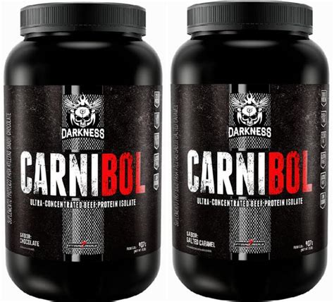 Kit 2x Carnibol 907g Total 1 8kg Darkness Integralmédica Proteína