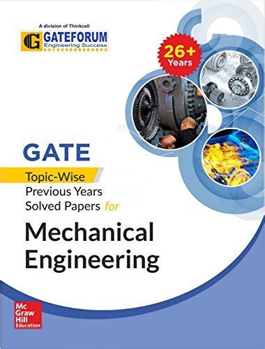 GATE Topic Wise Previous Year Solved Papers For Mechanical Engineering