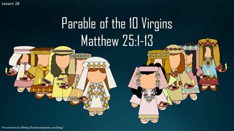 New Testament Seminary Helps Lesson 28 “parable Of The 10 Virgins” Matthew 25 1 13 Lessons And