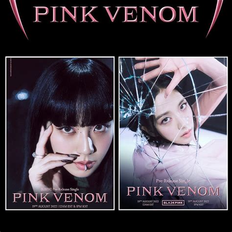 BLACKPINK PINK VENOM Album Poster