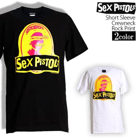 ロックtシャツ バンドtシャツ パンク セックス ピストルズ Sex Pistols メンズ レディース Mサイズ Lサイズ XLサイズ 黒色