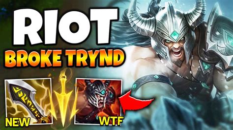 Tryndamere But I M Full Build With One Item Riot Broke This Champ