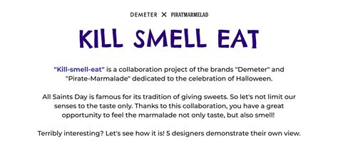 Concept Collaboration Demeter And Pirate Marmalade On Behance