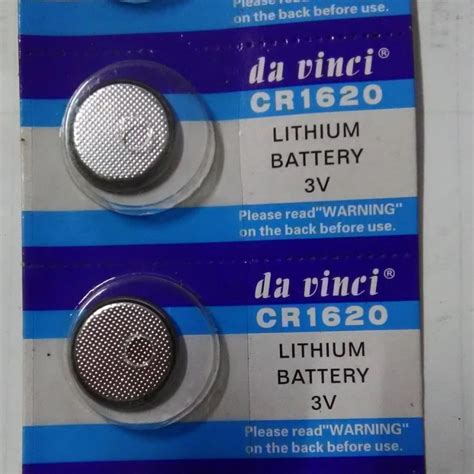 Jual Baterai Jam Tangan Koin CR1616 Batre Battery Coin CR 1616 Shopee