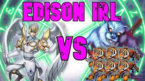 Yugioh Edison Format IRL Light Beat Down VS Gladiator Beast Turbo