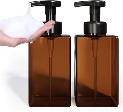 Kzeirm Foaming Soap Dispenser Amber Foam Soap Dispenser