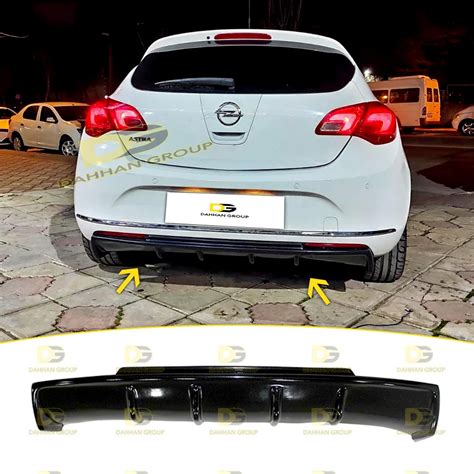 Opel Astra J Facelift Hb Rieger Style Rear Diffuser Valance