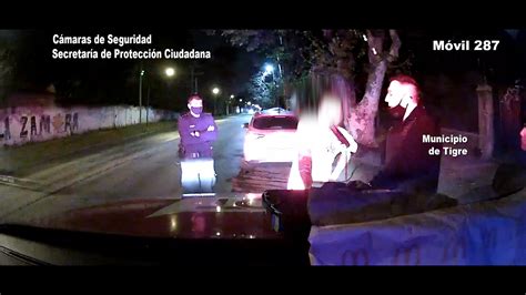 Video Le Hac An El Control De Alcoholemia En Tigre Se Fug Y Termin