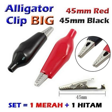 Jual Capit Buaya Alligator Clip Jepitan Buaya Klip Jepit Besar Big