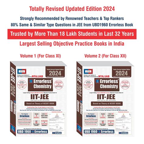 Buy Ubd Errorless Chemistry For Iit Jee Main Advanced As Per